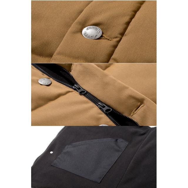 D615　fake down vestの商品画像02